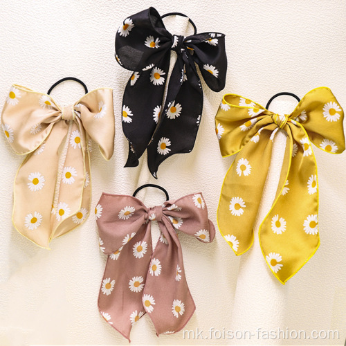 Држач за конска опашка Daicy вез за коса гумен бенд